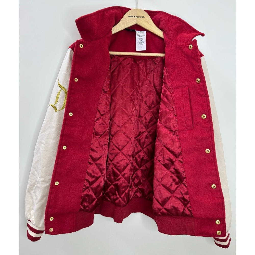 Disney Parks | Our Universe Disneyland Resort Red Varsity Letterman Jacket XS - Picture 14 of 16